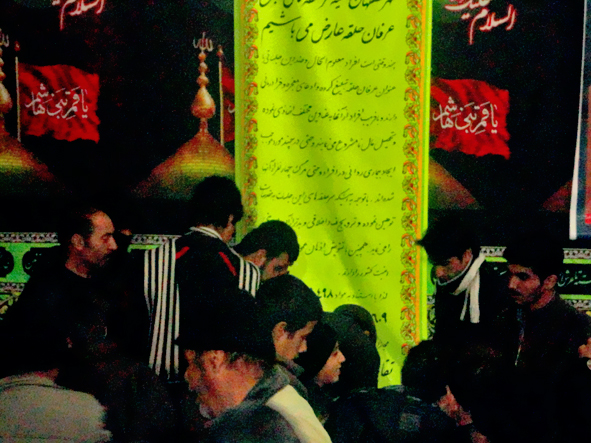 امضای طومار شکایت از حلقه در دهنو