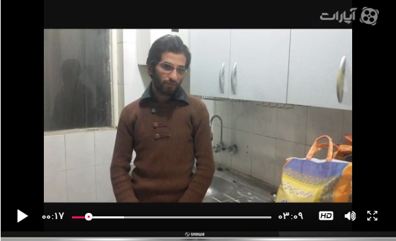 حضور آقای نوید شتابی فرد در چالش آتش زدن سوگندنامه ها