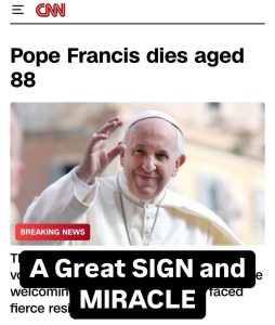 واکنش فرقه یمانی به درگذشت پاپ فرانسیس: «خدا سخن گفته؛ زمان پاپ جدید فرا رسیده است» واکنش فرقه یمانی به درگذشت پاپ فرانسیس: «خدا سخن گفته؛ زمان پاپ جدید فرا رسیده است»