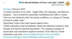 دستگیری اعضای فرقه یمانی در ترکیه و واکنش‌های جریان‌های مرتبط