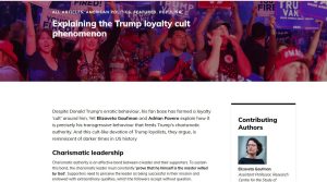 توضیح پدیده فرقه وفاداری به ترامپ توضیح پدیده فرقه وفاداری به ترامپ