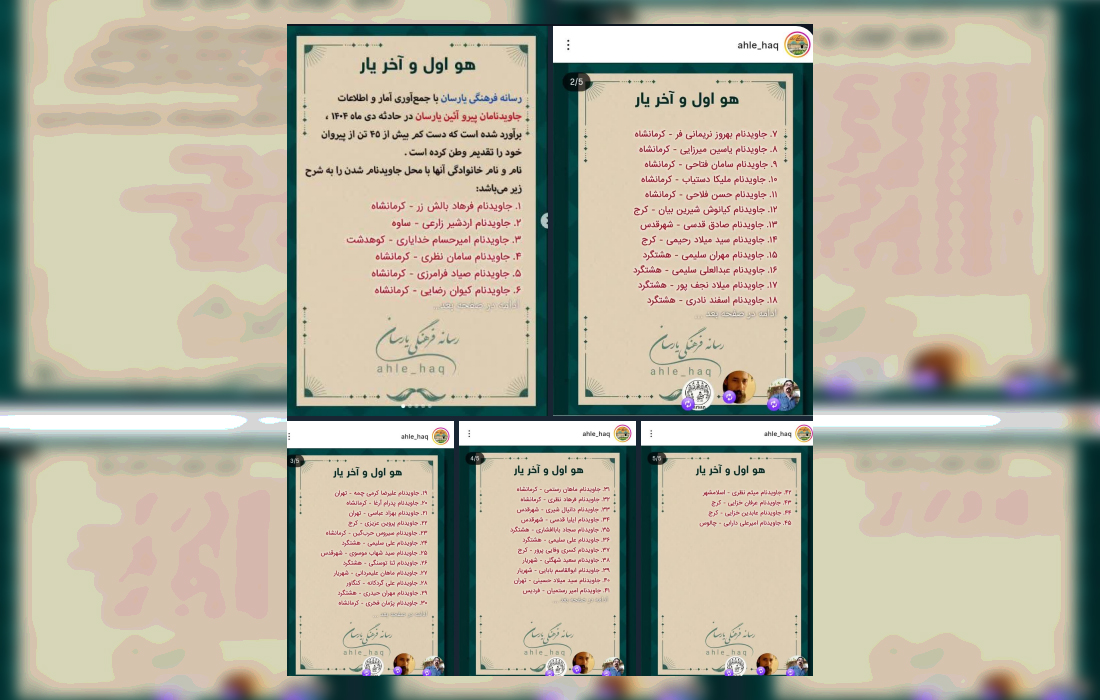 گستره حضور اهل‌حق در ناآرامی‌های دی‌ماه ۱۴۰۴؛ سکوت نهادها، پیامدهای جدی خواهد داشت