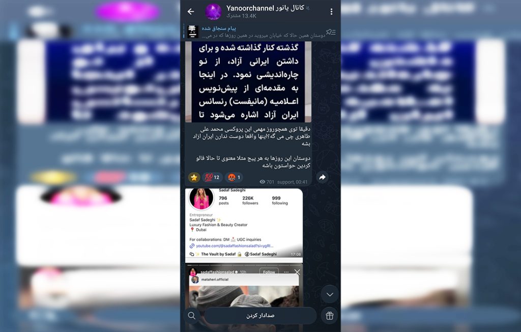 درگیری در اردوگاه عرفان‌نمایان؛ رویا زرین علیه طاهری و فرقه حلقه