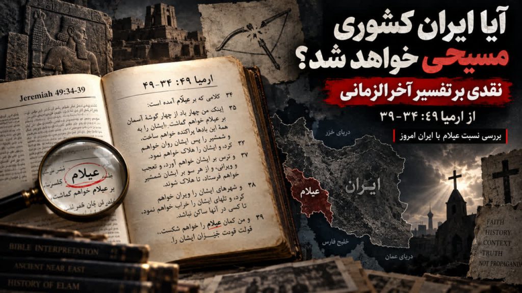 آیا ایران کشوری مسیحی خواهد شد؟ نقدی بر تفسیر آخرالزمانی از ارمیا مسیحیت صهیونیستی
