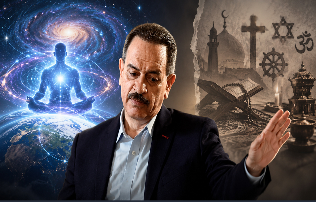 عرفان حلقه؛ دین در حاشیه، «شعور کیهانی» در مرکز معنویت بدون دین، عرفان حلقه
